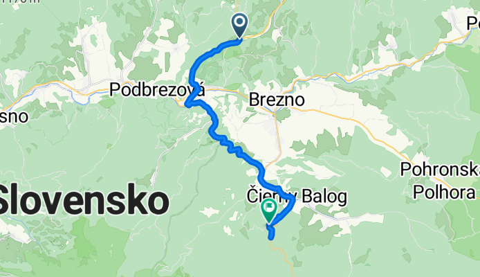 Bystra-Cierny Balog-Symbolicky Cintorin