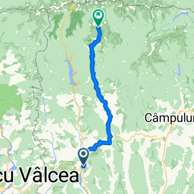 Curtea de Arges spre Moldoveanu