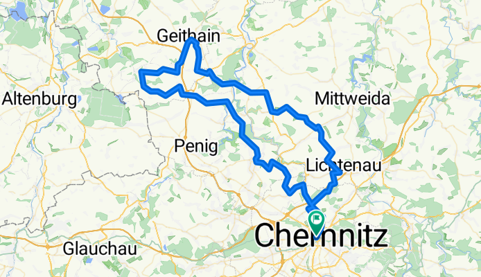 Open this route in Bikemap Web