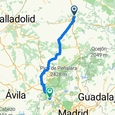 Day 09: London to Morocco - Aranda de Duero to Guadarrama