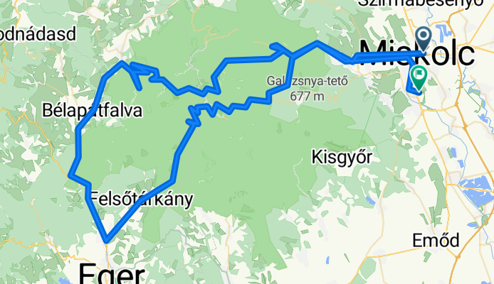 Miskolc-Lillafüred-Jávorkút-Szilvásvárad Szalajka völgy-Eger-Felsőtárkány-Lillafüred-Hejőcsa