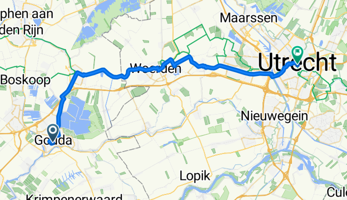 Gouda-Utrecht (I tappa)