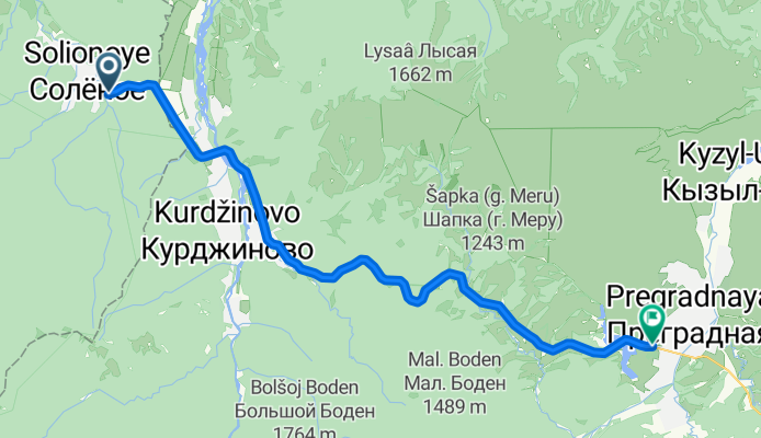 Псебай-Преградная=30км