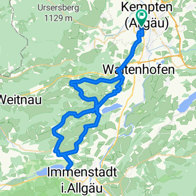 2-Berge-Route Allgäu