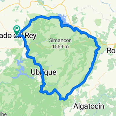 Prado - Montejaque - Cortres - Ubrique - Prado