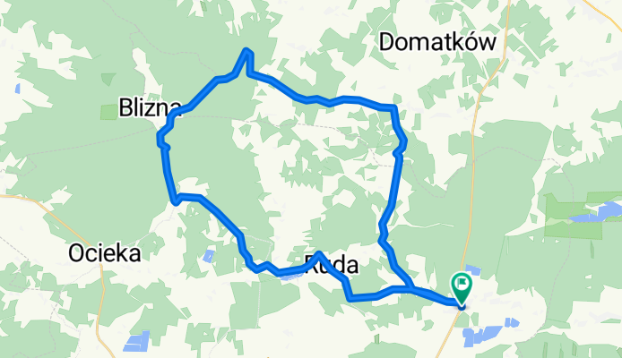 2013/9  Czarna Sędziszowska - Sadykierz - Blizna - Leszcze - Cierpisz