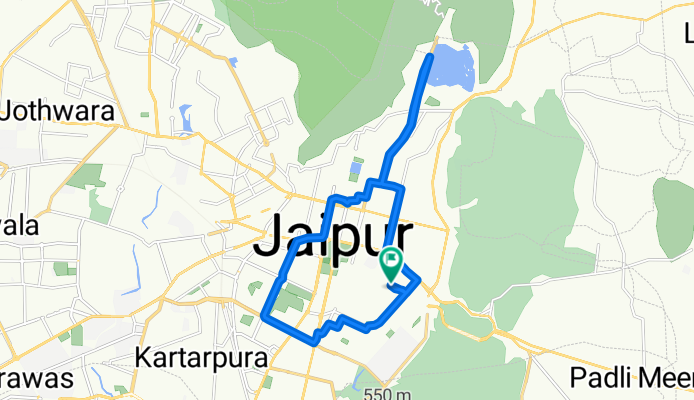 Jal Mahal: Morning Ride