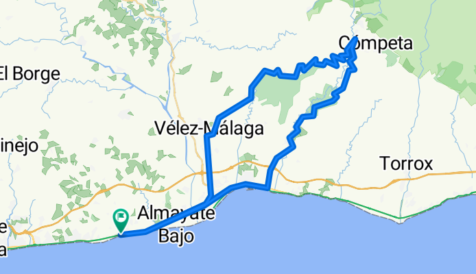 Valleniza - Archez round-trip