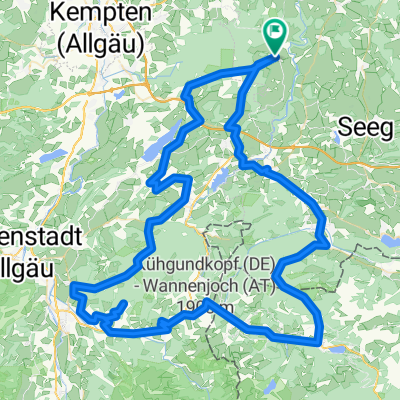 Görisried – Grän – Oberjoch – Bildstöckl – Elleg – Görisried