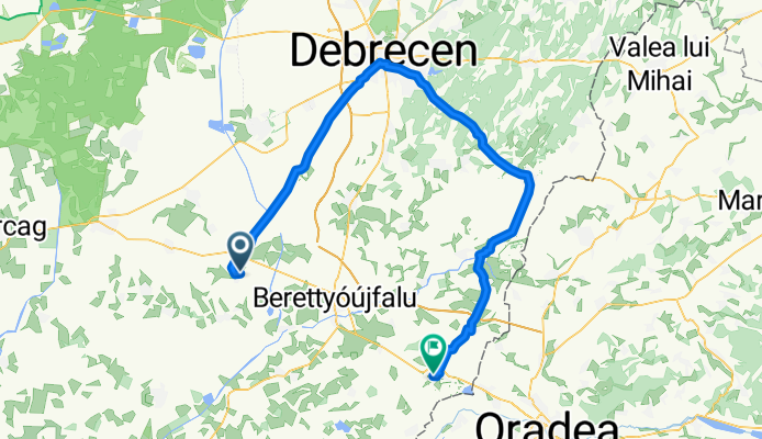 Sáp - Debrecen - Létavértes - Biharkeresztes