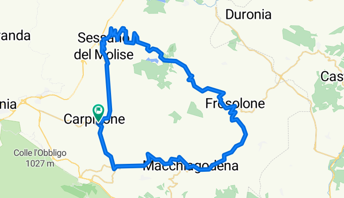 carpinone-sessano-frosolone-macchiagodena-castel petroso-carpinone