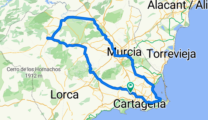 Brevet Randonneur 300K Cartagena 2014