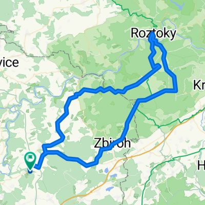 Zbiroh - Křivoklát - Podmokly