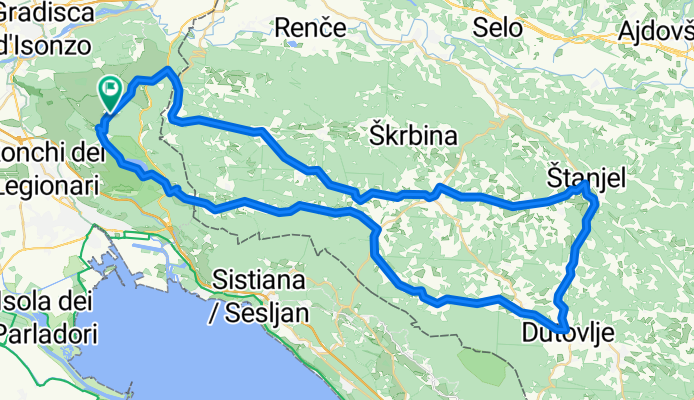 Doberdò, giro del Carso 