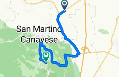 Route in der Bikemap App öffnen