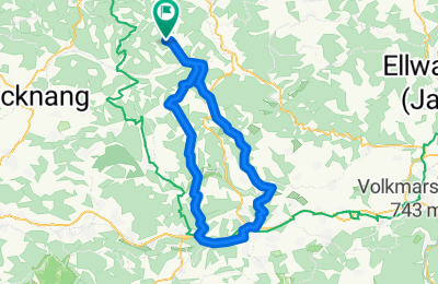 Route in der Bikemap App öffnen