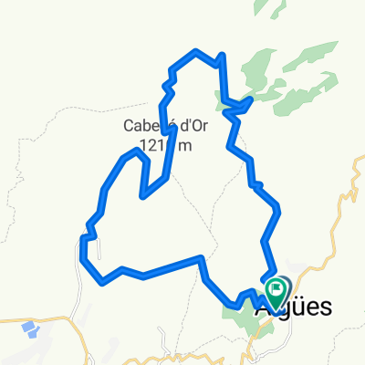 Aigues-Colombiana-cima Cabezo- bajada sur poulset-zetas
