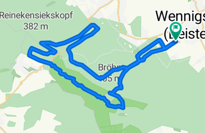 Route in der Bikemap App öffnen