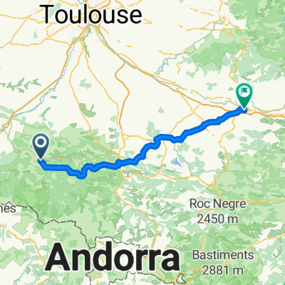 St Girons to Carcassonne (Peguere)