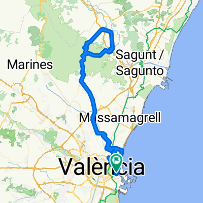 valencia-serra garbi -frontera oronet-valencia