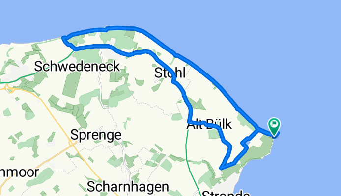 Bülk-Leuchtturm <-> Schwedeneck