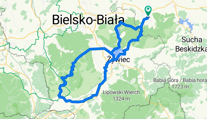 przełęcze beskidów