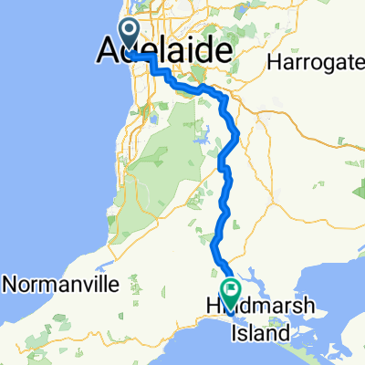 weekend ride to Goolwa