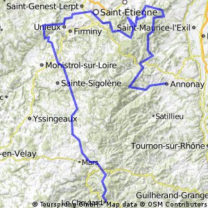 le Cheylard - Annonay