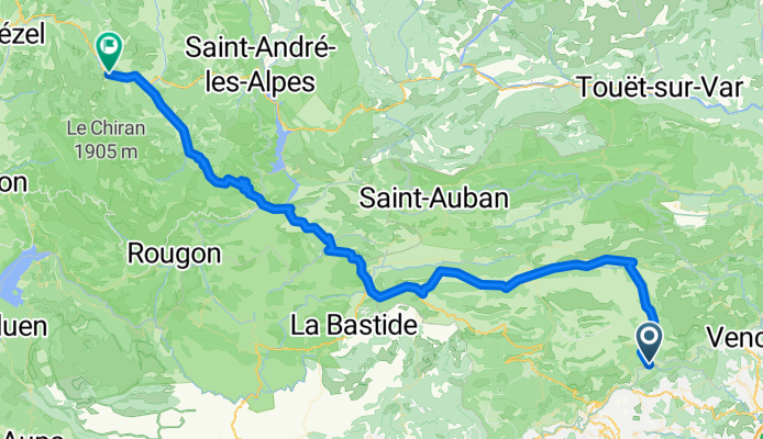 Stage 17 of 26 Le-Bar-Sur-Loup - L'Amata 93km