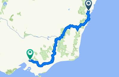 Route in der Bikemap App öffnen