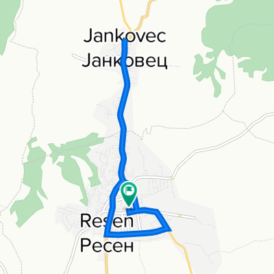 Цел Ресен и до Јанковец и назад 