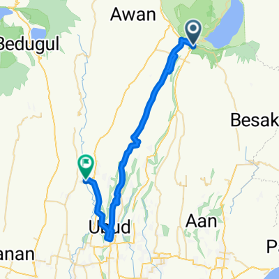 Kintamani -Monkey Forest - Ayung Resor