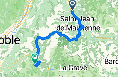 Route in der Bikemap App öffnen