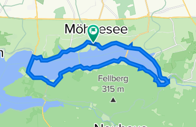 Route in der Bikemap App öffnen