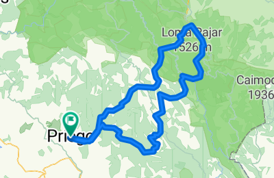 Route in der Bikemap App öffnen