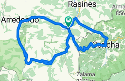 Route in der Bikemap App öffnen