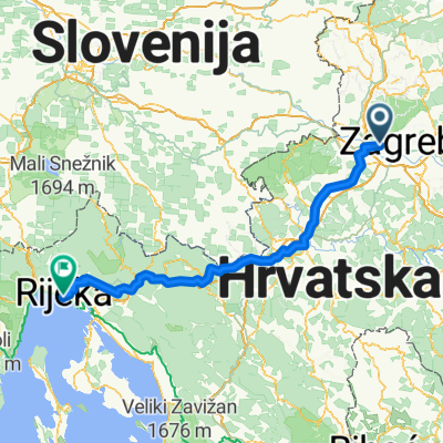 Zagreb - Rijeka