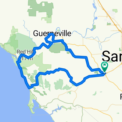Sebastapol Russian River Occidental Loop