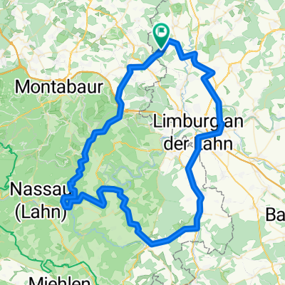 Lahnrunde ohne schweren Anstieg - mit Quelle