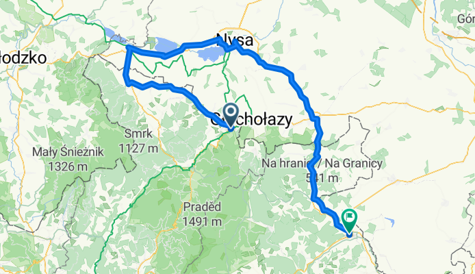 Krnov-Otmuchov-Javornik-Glucholazy