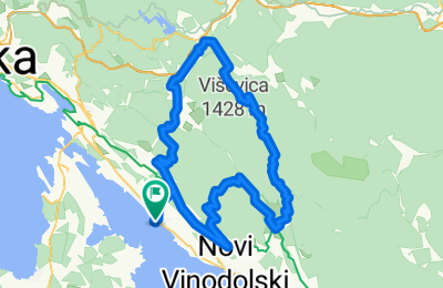 Route in der Bikemap App öffnen