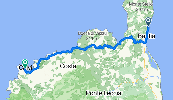 Bastia - Calvi