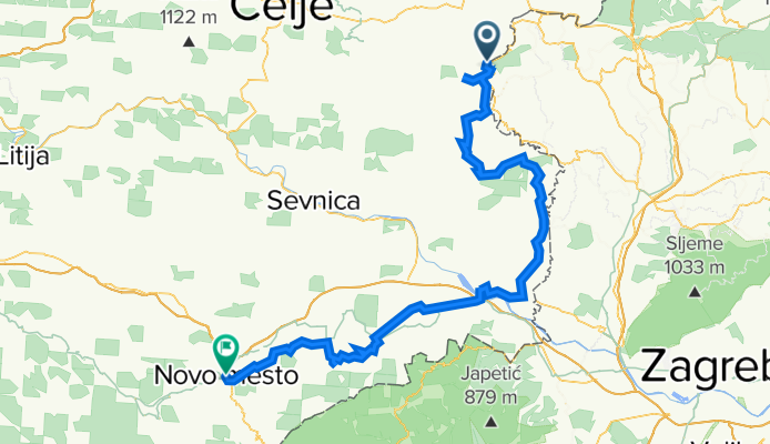 Slovenie, 2 oktober 2013, Podcetrtek-Novo Mesto