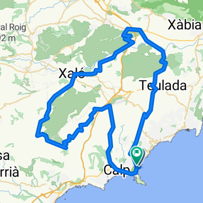 Calpe rit 74km