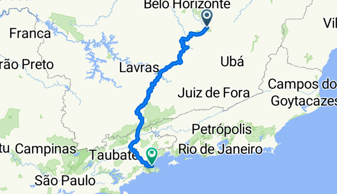 Estrada Real - Caminho Velho (Ouro Preto - Paraty)