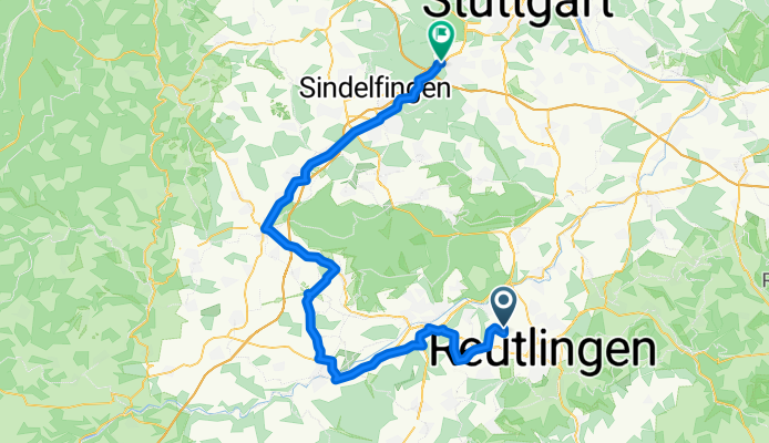 69km Wannweil-TÜ-Rottenburg-STR