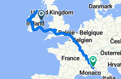 Route in der Bikemap App öffnen