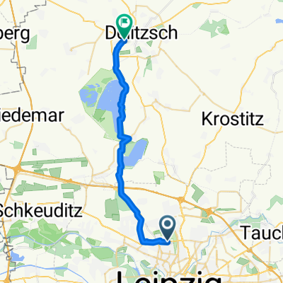 Tages - Trainingsstrecke "Delitzsch"