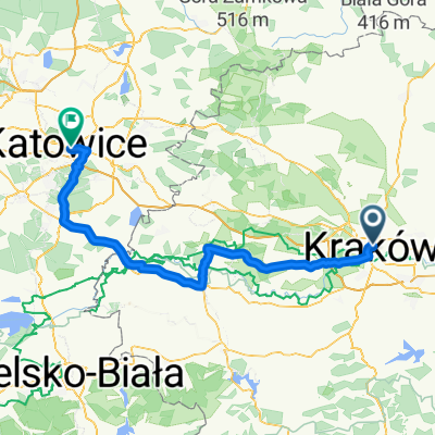 krakow - oswiecim - tychy - katowice