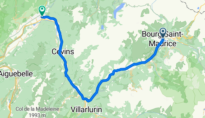 Bourg Saint Maurice - Albertville